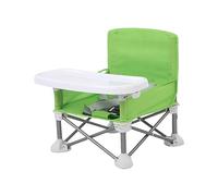 predolo Toddler Booster Seat Feeding Chair Folding Toddler Booster Seat, Green
