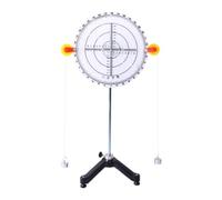predolo Two-Force Balance Apparatus Educational Mechanics Experimental Device Upright Force Equilibrium Dial with Pulleys for Classroom