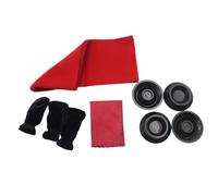 predolo Upright Piano Care Kit Hardwood Floor Protectors Key Cover Cloth Caster Cups