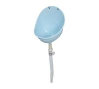 predolo Urinal Toilet Wall Mounted Urinal Children Standing Potty Diverter Waterless PP Material and Easy to Clean for Temporary Toilets Camping Garde, Blue