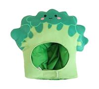 predolo Vegetable Hat Funny Comfortable Printed Broccoli Hat for Harvest Festival