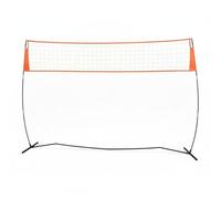 predolo Volleyball Training Net Freestanding Training System Portable Net Adjustable Height Solid Frame For Serving Passing Setting Suitable for home use gym coaching team court