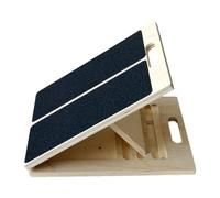 predolo Wooden Slant Board Adjustable Nonslip Portable Professional Incline Board for