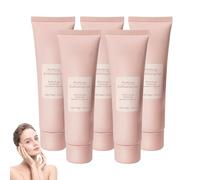 Predominant Exfoliating Gel Scrub For Face And Body, Exfoliating Moisturizing Gel, Gentle Facial Scrub That Deeply Cleanses Facial Exfoliator For Face Cleans Dirt & Oils, Minimizes Pores (5 PCS)