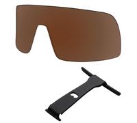 Predrox Brown Sutro S Lenses Replacement and Wicket for Oakley Sunglass OO9462 Polarized