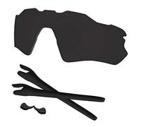 Predrox Radar EV Path Lenses & Rubber Kits Replacement for Oakley OO9208 Polarized Size: 0