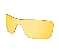 Predrox Turbine Rotor Lenses Replacement for Oakley OO9307 Polarized, HD Yellow, 0