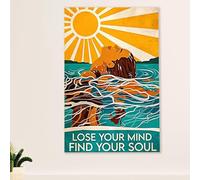 Preeklen Swimming Poster Room Wall Art Woman In The Pool Gift For Swimmer Metal Tin Sign 12x16Inch