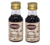 Preema Concentrated Vanilla Flavouring Essence, 28ml, Pack of 2