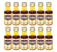 Preema Yellow Food Colouring Liquid 28ml x 12, Edible Concentrate Colour Dye for Drinks Cakes Baking with Welari Thank You Card | (12pack)