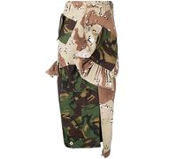 Preen By Thornton Bregazzi patchwork camouflage-print pencil skirt - Green S-M