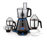 Preethi Zion MG-227 Mixer Grinder, 750W, 4 Jars (Black)