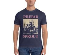 Prefab Sprout T-Shirt T Shirts Summer Clothes Mens T Shirt Graphic Shirts Graphic Tees Navy L