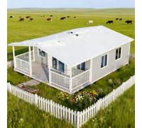 Prefab Tiny Homes for Sale - Durable Modular Tiny House to Live in for Adults 40ft Expandable Container Home with 2-4 Bedrooms and Kitchen Mobile Homes for Backyard or Guest Accommodation