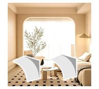 Prefabricated Drywall Arch Kit for Doorway, Renter Friendly Archway Foam | Half Round Molding for Office/ Kitchen Window/ Corners, Easy Install DIY Paintable Smooth Finish