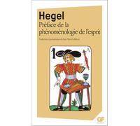 Préface à la Phénoménologie de l'Esprit (Philosophie)