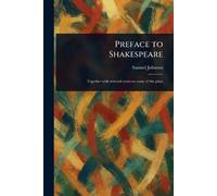 Preface to Shakespeare