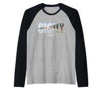 Prefecture Sicily Italy City Sicily Vintage Italia Raglan Baseball Tee