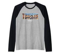 Prefecture Trieste Italy City Trieste Vintage Italia Raglan Baseball Tee