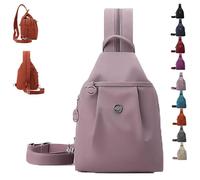 Preferablen Waterproof 2-Way Commuter Bag, Anti-Theft Travel Tote, Large Capacity Convertible Shoulder Bag & Commuter for Work or Hiking (Rose)