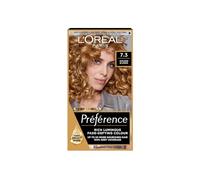 Preference 7.3 Golden Blonde: Long-lasting, luminous permanent hair colour. Attain radiant, salon-inspired results with this warm golden blonde shade, providing vibrant colour and shine.