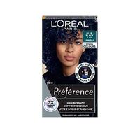 Preference Vivids 1.102 Blue Black: Long-lasting, high-intensity permanent hair colour for vibrant, captivating results.