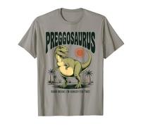 Preggosaurus Mamasaurus Announcement Mom to Be Pregnancy T-Shirt