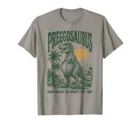 Preggosaurus Mamasaurus Announcement Mom to Be Pregnancy T-Shirt