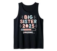 Pregnancy Announcement Delight Proud Sister Joy Unfolds Tank Top