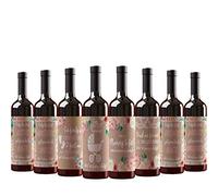 Pregnancy Announcement Gifts, Announcing New Baby Reveal, Funny Wine Bottle Labels or Stickers For Parents to Grandparents, Brothers Sisters Promoted to Aunts Uncles, Surprise Best Friends Expecting