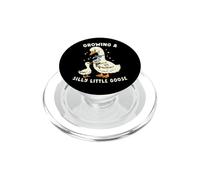 Pregnancy Announcement Goose Growing Silly Little Funny Mama PopSockets PopGrip for MagSafe