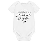 Pregnancy Announcement Grandparents Grandma Grandpa Gifts Ideas Baby Reveal Vest Babygrow Coming Soon Grandparent Christmas Due Date Pregnant Onesie 2025 2026