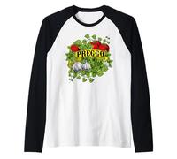 Pregnancy Announcement Preggo Prego Pasta Sauce Costume Raglan Baseball Tee