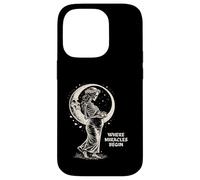 Pregnancy Announcement Pregnant Skeleton Miracles Begin Case for iPhone 14 Pro