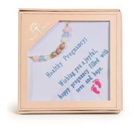 Pregnancy Gifts - Healthy Pregnancy Bracelet - Fertility Bracelets for Women - Hope Bracelet for Women - ivf Gifts - New Mom - Expecting Mom - Handkerchiefs - Pregnancy Congratulations - Moonstone
