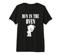 Pregnancy Humor Buns in the Oven Mom to Be Design Premium T-Shirt
