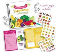 Pregnancy Journal and Baby Memory Book with Stickers, Perfect Maternity Gift for Expecting Mothers