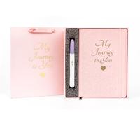 Pregnancy Journal -Gift Box, 40-Week Guided Keepsake with Weekly Prompts, Milestones & Reflection Pages