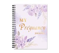 Pregnancy Journal, Hardcover Planner, Memory Space Pastel Theme Personal Story Inspirational Layout Heartfelt Design, Pregnancy Memories Book for Mom, Wife 11.22x8.27 Inches