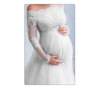 Pregnancy Journal / Notebook: BEAUTIFUL BABY BUMP (WHITE) | Handy 6x9" Size | 150 Lined Pages | Durable Hardcover | Classy Notepad for Remembering Key Pregnancy (Prenatal) Moments for Women & Couples.