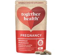 Pregnancy Multi Vitamin and Mineral - Together Health - Recommended During Conception, Pregnancy & Breastfeeding - 400mcg Folic Acid - Vegan Friendly - Made in The UK (180 Capsules)