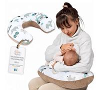 Pregnancy nursing and breastfeeding pillow 130 cm- breast feeding maternity pillows for baby and support sleeping for babies plush Oeko-Tex Africa khaki