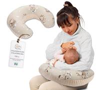 Pregnancy nursing and breastfeeding pillow 130 cm- breast feeding maternity pillows for baby and support sleeping for babies plush Oeko-Tex Giraffes