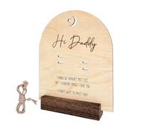 Pregnancy Presentation Board, Creative Baby Birth Announcement, New Baby Birth Announcement, Dad Wood Advertisement Board, Creative Advertisement