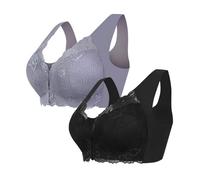 Pregnancy Ring Set Thin No Laces Underwear Breathable Comfortable Large Size Brater Buckle Women Bra Deep V Neck Vest Bralette Wireless Leggings Set 3, khaki, 8XL