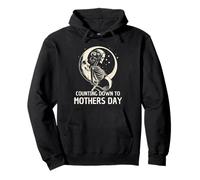 Pregnancy Skeleton Counting down to Mothers Day Pullover Hoodie