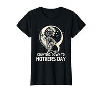 Pregnancy Skeleton Counting Down to Mothers Day T-Shirt