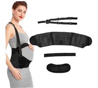 Pregnancy Support Belt Breathable Maternity Support Belt to Relieve Back, Hip, Pelvic Pain for All Stages & Postpartum Recovery XXL..
