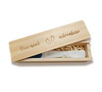 Pregnancy Test Keepsake Box, Pregnancy Announcement for Husband, Baby Announcemeny for Grandparents Baby Reveal Announcements Surprise Ideas Test Holder - Our Next Adventure