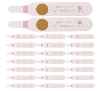 Pregnancy Test Scratch off Game Cards 40pcs for Shower Parties | Paper Pink Set, Prank Icebreaker Activity, Office Door Prizes, Adults and Planners, Coin Use